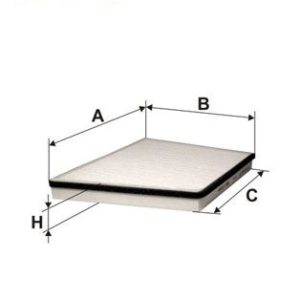 POLEN FILTRESI MERCEDES C219 W211 S211 A2118300218