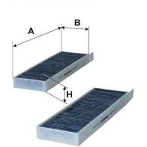 POLEN FİLTRESİ COMBO E 19 VIVARO C-ZAFIRA LIFE-GRANDLAND-PARTNER II TEPEE-P3008-P5008-RIFTER- BERLINGO II-C4 08 DS5 11 KARBONLU OTOM AC