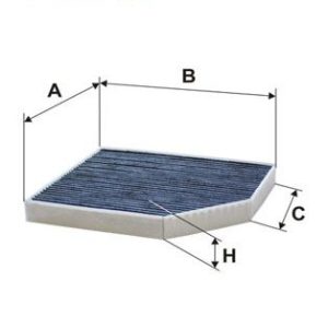 POLEN FİLTRESİ AUDI A4 07 A5 08 Q5 08 1.8TFSI-2.0TFSI-3.0TFSI-3.2FSI