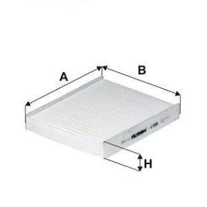 POLEN FİLTRESİ TOYOTA COROLLA 1.2L 1.6L 8NRFTS 1ZR-FAE ZRE210 19- / C-HR 1.2L 1.8L 8NRFTS 2ZR-FXE NGX10 ZYX10 16- / HILUX VIGO 2.5L 3.0L 1KD-FTV