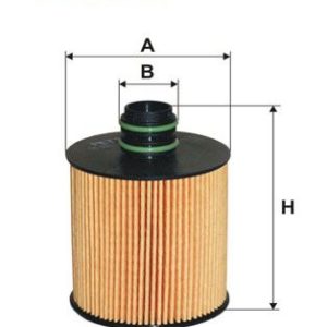 YAĞ FİLTRESİ OPEL COMBO D 1.6-2.0 CDTİ 2012 DOBLO 10 BRAVO 07 PUNTO 1.6 DMTJ 16V 08 95511489-71754237-650111