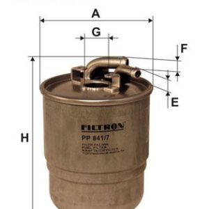 YAKIT FILTRESI MERCEDES OM642 W204 C219 W164 W463 W639 B906