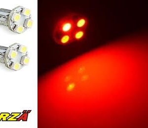 LED AMPÜL 12V.4 LÜ SMD B.DİPSİZ KIRMIZI