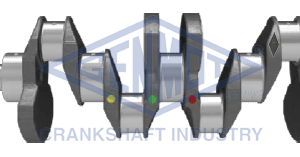 KRANK MİLİ HYUNDAI H100. H2600 2.6L D4BB TC TCI KAMYONET turbo 97-04 DÖVME ÇELİK 2311142902