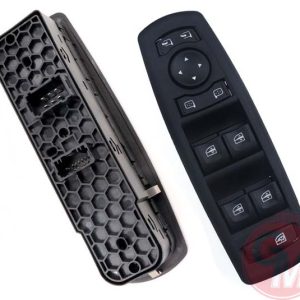 CAM AÇMA ANAHTARI KUMANDA GRUBU SİYAH RENAULT MEGAN III-FLUENCE KATLANIR AYNALI ARAÇLAR İÇİN 80961 0016R ÇİFT SOKET 254000006R-809610016R