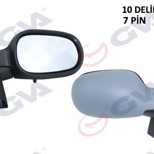 DIŞ DİKİZ AYNASI SAĞ MEGANE SCENIC 97 ELEKTRİKLİ ISITMALI SENSÖRLÜ ASTARLI KONVEKS 7 FİŞ VM-133NEHPR