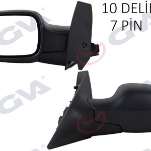 DIŞ DİKİZ AYNASI SOL SCENIC 03-08 ELEKTRİKLİ ISITMALI ASFERİK 5 FİŞ VM-139EHPAL 7701055996-7701068384