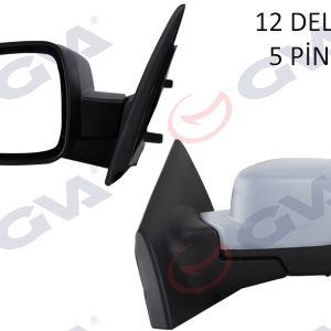 DIŞ DİKİZ AYNASI SOL CLIO 09 ELEKTRİKLİ ISITMALI ASTARLI ASFERİK 5 FİŞ VM-6135EHPAL