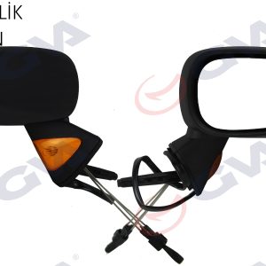 DIŞ DİKİZ AYNASI SAĞ MODUS 04 MEKANİK SİNYALLİ SENSÖRLÜ KONVEKS VM-120SR 7701059146