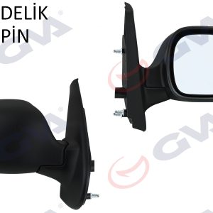 DIŞ DİKİZ AYNASI SAĞ KANGOO 01 ELEKTRİKLİ ISITMALI ASFERİK 5 FİŞ VM-132NEHR 7700354639