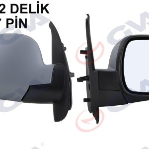 DIŞ DİKİZ AYNASI SAĞ KANGOO 08 ELEKTRİKLİ ISITMALI ASTARLI SENSÖRLÜ KONVEKS VM-6131EHPSR