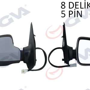 DIŞ DİKİZ AYNASI SAĞ SANDERO STEPWAY 12 ELEKTRİKLİ ISITMALI ASTARLI KONVEKS SENSÖRSÜZ VM-6804EHPSR 963011787R