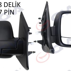 DIŞ DİKİZ AYNASI SAĞ TRAFIC-VİVARO 14 ELEKTRİKLİ ISITMALI SENSÖRLÜ DESENLİ ASFERİK 6 FİŞ VM-976EHSAR 963745863R-963651588R-4422961