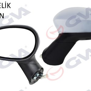 DIŞ DİKİZ AYNASI SOL GRANDE PUNTO 06 LINEA 07 ELEKTRİKLİ ISITMALI ASTARLI SENSÖRLÜ KONVEKS 5 FİŞ VM-6156EHPL