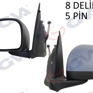 DIŞ DİKİZ AYNASI SOL 500 12 ELEKTRİKLİ ISITMALI ASTARLI ASFERİK VM-670EHPAL 735564663-735558571