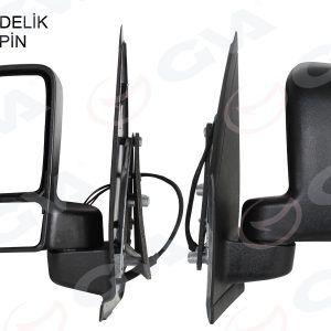 DIŞ DİKİZ AYNASI ELEKTRİKLİ ISITMALI ÇİFT CAM SOL CONNECT 02-08 VM-6311EHL