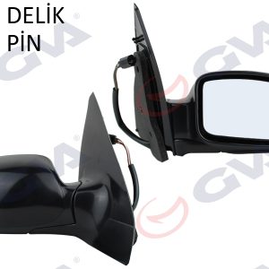 DIŞ DİKİZ AYNASI ELEKTRİKLİ ISITMALI SAG FOCUS I 98 04 ELEKTRİKLİ ISITMALI KONVEKS 5 FİŞ VM-319EHR 98AB17682HS-1347095