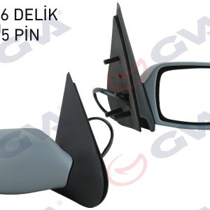 DIŞ DİKİZ AYNASI SAĞ FIESTA 96 00 MAZDA 121 96 ELEKTRİKLİ ISITMALI ASTARLI KONVEKS VM-306EHPR