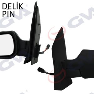 DIŞ DİKİZ AYNASI SOL FIESTA 02 ELEKTRİKLİ ISITMALI KONVEKS 5 FİŞ VM-312EHL 2S61-17683-BP-1148205-1222828