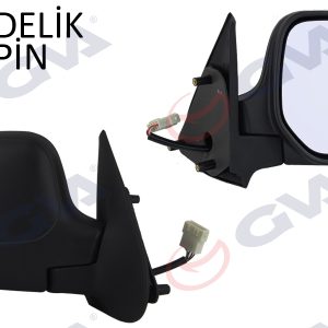 DIŞ DİKİZ AYNASI SAĞ BERLINGO-PARTNER 97 ELEKTRİKLİ ISITMALI KONVEKS 5 FİŞ VM-118EHR