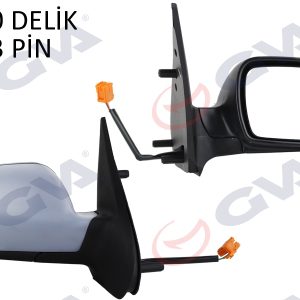 DIŞ DİKİZ AYNASI SAĞ XSARA 03 ELEKTRİKLİ ISITMALI ASTARLI KONVEKS 3 FİŞ VM-6146EPSR
