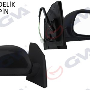 DIŞ DİKİZ AYNASI SAĞ COROLLA 02 ELEKTRİKLİ KONVEKS 3 FİŞ VM-277ER