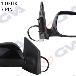 DIŞ DİKİZ AYNASI SAĞ COROLLA 10 ELEKTRİKLİ ISITMALI KATLANIR SİNYALLİ ASTARLI KONVEKS 7 FİŞ VM-6264NEBR 8791012G90