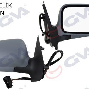 DIŞ DİKİZ AYNASI SAĞ POLO CLASIC 96 ELEKTRİKLİ ISITMALI ASTARLI ASFERİK 5 FİŞ VM-184NHER 6K1857508F