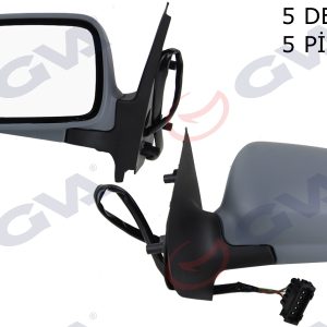 DIŞ DİKİZ AYNASI SOL POLO CLASIC 96 ELEKTRİKLİ ISITMALI ASTARLI ASFERİK 5 FİŞ VM-184NHEL