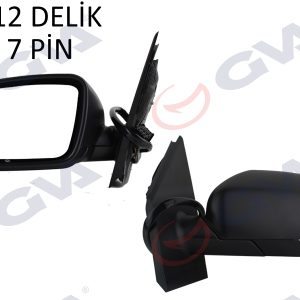 DIŞ DİKİZ AYNASI SOL POLO 05 ELEKTRİKLİ ISITMALI ASFERİK 5 FİŞ VM-377EHAL 6Q1857507P-6Q1857507AD9B9