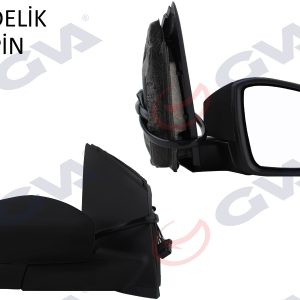 DIŞ DİKİZ AYNASI SAĞ POLO 09 ELEKTRİKLİ ISITMALI SİNYALLİ ASFERİK 6 FİŞ VM-388NEHR 6R1857508K-6R1857508M