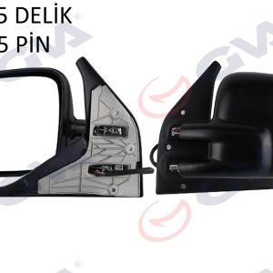DIŞ DİKİZ AYNASI SOL TRANSPORTER T4 96 ELEKTRİKLİ ISITMALI KONVEKS VM-186EHL 701857507H01C