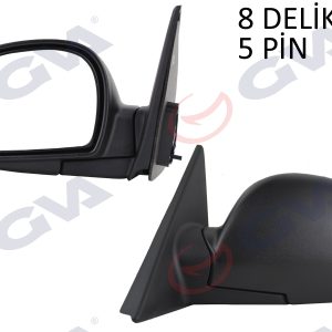 DIŞ DİKİZ AYNASI SOL ACCENT 03 ELEKTRİKLİ ISITMALI KONVEKS 5 FİŞ VM-449EHL