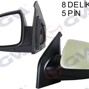 DIŞ DİKİZ AYNASI SOL PICANTO 06 ELEKTRİKLİ ISITMALI ASTARLI KONVEKS VM-753EHPL 8761007158