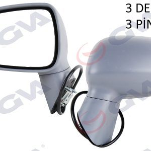 DIŞ DİKİZ AYNASI SOL JAZZ 04 ELEKTRİKLİ ISITMALI ASTARLI KONVEKS