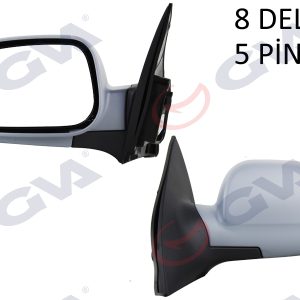 DIŞ DİKİZ AYNASI SOL LACETTİ 05 ELEKTRİKLİ ISITMALI ASTARLI ASFERİK 5 FİŞ VM-395EHPAL 96546791