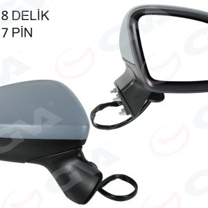 DIŞ DİKİZ AYNASI SAĞ CRUZE 17- ASTRA K 15-22 ELEKTRİKLİ KATNALABİLİR ISITMALI ASTARLI KONVEKS 13453538-13396541-13396527