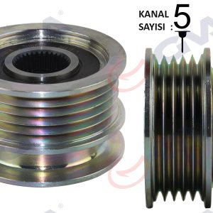 ALTERNATÖR KASNAĞI RULMANLI POLO 1.7 SDI-1.9D-SDI 94-01 -SEAT AROSA 1.7 SDI 97-04