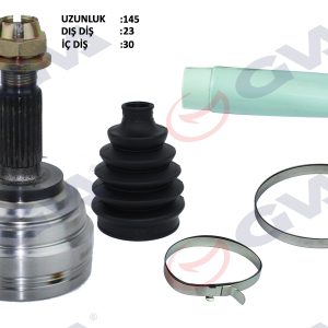 AKS KAFASI DIŞ ÖN MEGANE II 02-08 -LOGAN 04-12 1.4/1.6 16V-1.5 DCİ AUTO/MAN 23x30x49 145mm