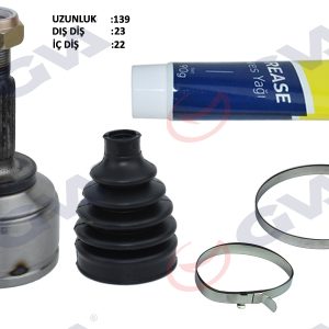 AKS KAFASI DIŞ ÖN SYMBOL-THALIA/LOGAN II/SANDERO 1.5 DCI 12- 23x22x49 143.00mm