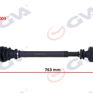 KOMPLE AKS SAĞ DACIA LOGAN 06 SANDERO 08 1.4-1.6 763mm BENZİNLİ