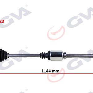 KOMPLE AKS SAĞ MASTER 2 2.5 DCİ 98-10 ABS Lİ 51DİŞ 1144mm