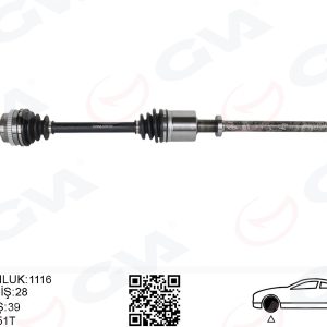 ÖN AKS SAĞ RENAULT MASTER II FD 2.5 DCI ABSLI 51 DIS 28X39 06-10