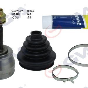 AKS KAFASI DIŞ ÖN PALIO/ALBEA 1.2 03-07 22x22x47 150mm