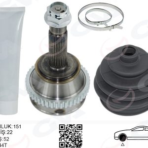 AKS KAFASI DIS FIAT PALIO 96 1.6 16V DIŞ:22 İÇ:22