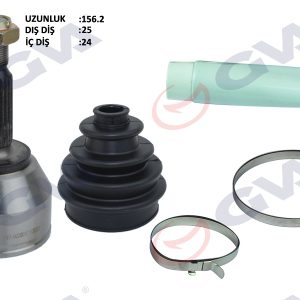 AKS KAFASI DIŞ ÖN TRANSIT CONNECT 1.8 TDCI 02-13 75HP 25x24x53.5 156.5mm