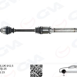 ÖN AKS KOMPLE SAĞ FORD COURIER 1.5 1.6 TCDI 14 17