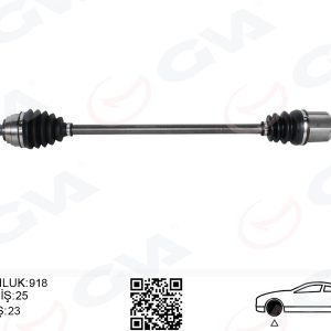 ÖN AKS KOMPLE SAĞ FORD YENI COURIER 17 1.5-1.6 TDCI -1.0 ECOBOOST