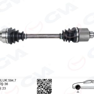 ÖN AKS KOMPLE SOL FOCUS II 1.6- 1.8 TI 04 11 C MAX 1.6 1.8 TI 05 11 BENZINLI VOLVO S40 II 1.6 05 12 V50 1.6 05 12