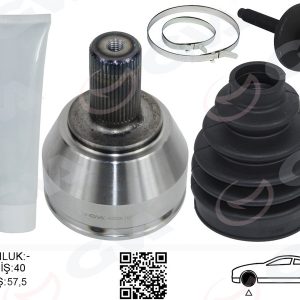 ÖN AKS KAFASI DIŞ SAĞ-SOL MONDEO IV 07 14 S MAX GALAXY 06 15 1.6TDCI-2.0TDCI VOLVO V60 I T5 13 18 V70 III D3-D4 10 15 XC60 I D3-D4 09 14